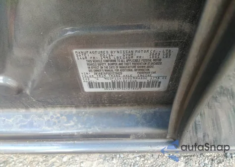 2016 Nissan Sentra Fe+ S/S/Sl/Sr/Sv from USA, damaged, VIN 3N1AB7AP5GY278429